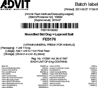 Figure 4. Generating finished goods labels from the batch management database eliminates labelling errors